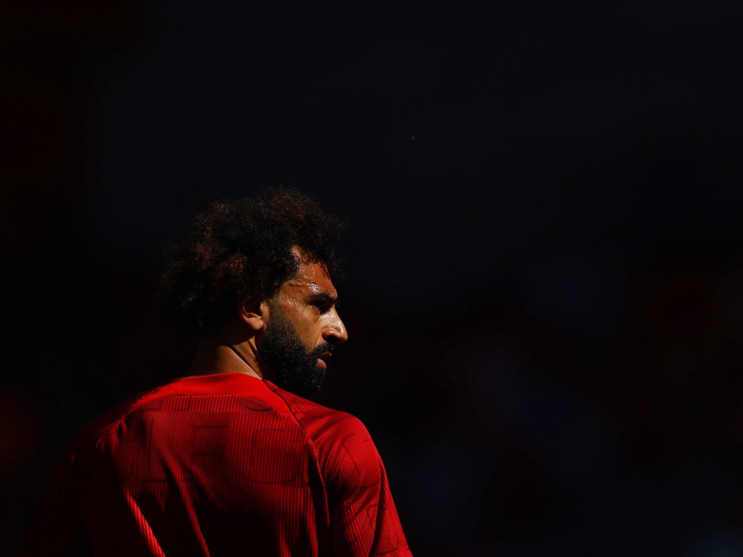 محمد صلاح در پیراهن لیورپول