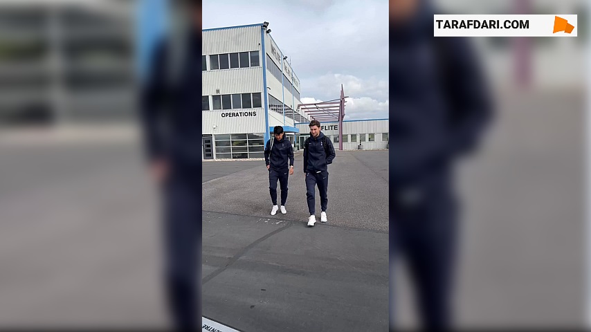 سفر بازیکنان تاتنهام به اسپانیا برای دیدار با بارسلونا در جام خوان گمپر / فیلم