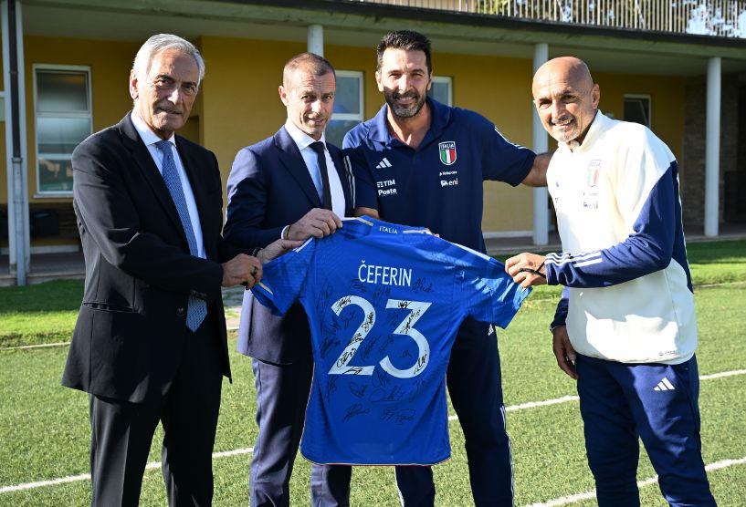 رئیس یوفا/تیم ملی ایتالیا