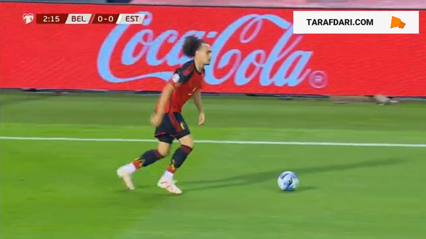 خلاصه بازی بلژیک 5-0 استونی (مقدماتی یورو 2024)