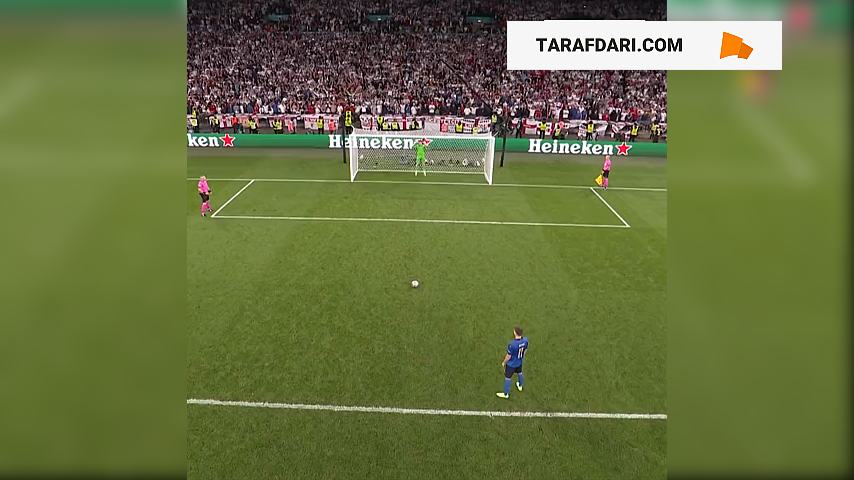 دومین قهرمانی ایتالیا در یورو با غلبه بر انگلیس در ضربات پنالتی (2021/7/11) / فیلم
