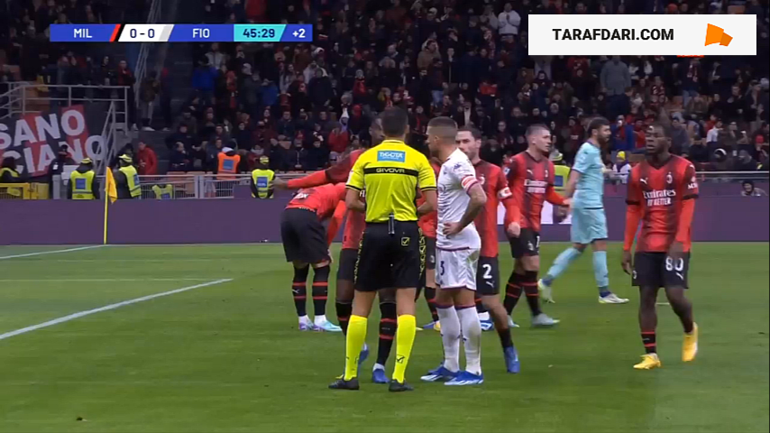 میلان 1-0 فیورنتینا