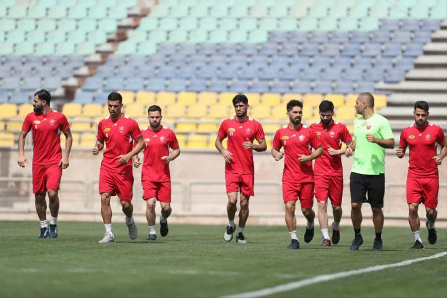 گزارش تمرین پرسپولیس