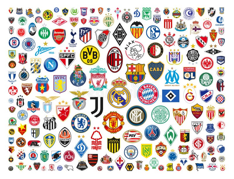 لوگوی تمام تیم‌های فوتبال