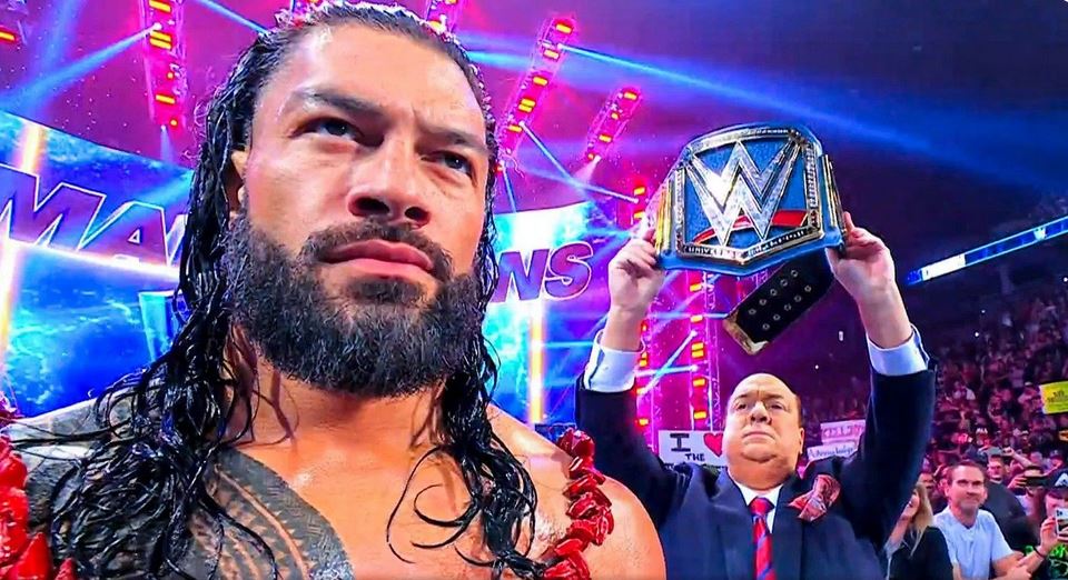 رومن رینز، قهرمان عنوان آندیسپیوتد WWE