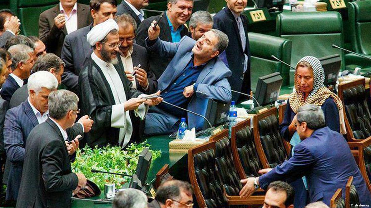 فدریکا موگرینی در صحن مجلس شورای اسلامی