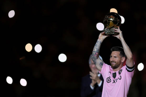 lionel messi and ballon d'or presentation