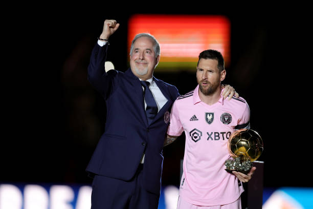 messi and jorge mass
